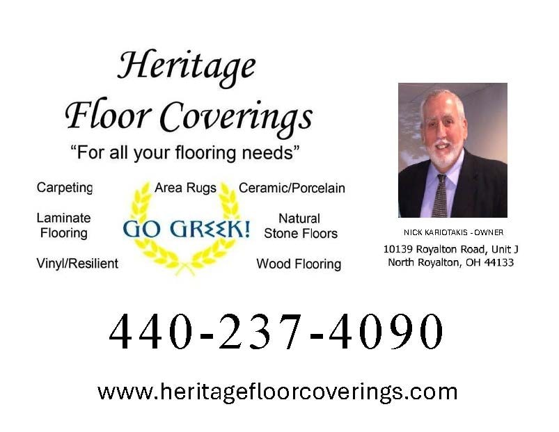 Heritage Floor Coverings — For all your flooring needs, Nick Kariotakis Owner, heritagefloorcoverings.com